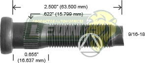 BIRLO RUEDA CHRYSLER CMTA. D300, RAM 3500 94-98 R.D.