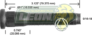BIRLO RUEDA CHRYSLER CMTA. D300 92-98 R.T.