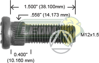 BIRLO RUEDA CHRYSLER “K”, PHANTOM, LeBARON, NEW YORKER 82-88, TOYOTA HIACE R.D.