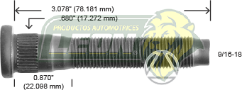 BIRLO RUEDA CHRYSLER RAM 350, 450 00-05 R.T.