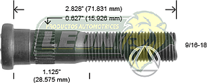 BIRLO RUEDA FORD CTA. F-350 D.R. 67-95, CTA, P-400 70-95 D.R. R.T.