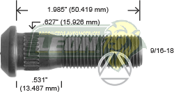 BIRLO RUEDA FORD CAMIONETA F-350 F.D. 67-89 R.D.