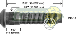 BIRLO RUEDA FORD CTA. F-350 92-97 R.D.
