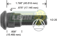 BIRLO RUEDA FORD COUGAR, THUNDERBIRD 85-94 R.T.