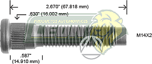 BIRLO RUEDA FORD TRITON F-350, F-450 99-00 R.D.