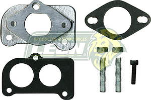 BASE CARB. NISSAN PIERBURG 2G A TSURU SOLEX 1G. C/TORNILLOS Y JUNTA