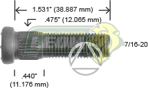 BIRLO RUEDA NISSAN SEDAN 62-78 R.D./R.T.