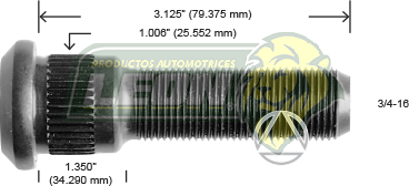 BIRLO RUEDA SERV. X. PESADO DINA AUTOBUS 300 R.T. (L)