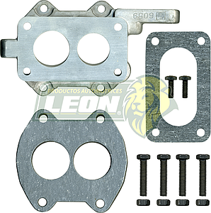 BASE CARB. DART-K M.135 2.2L., 2.5L. 82-88 (SIN TUBO DE VACIO)