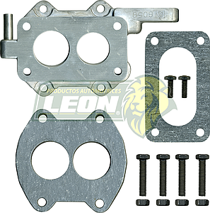 BASE CARB. DART-K M.135 2.2L., 2.5L. 84-90 (CON TUBO DE VACIO)