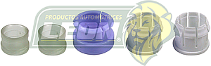 REPUESTO DE BUJES PALANCA DE VELOCIDADES G.M. AVEO 09-17, CHEVY TODOS, ASTRA, ZAFIRA, OPTRA T/O (5 pzas.) HO834H