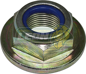 TUERCA MANGO VW LUPO, SEAT IBIZA TODOS CAMPANA GRANDE c//INSERTO NAILON R.T. 20x1.50mm LL. 1” 3/16 ALT. 18 mm