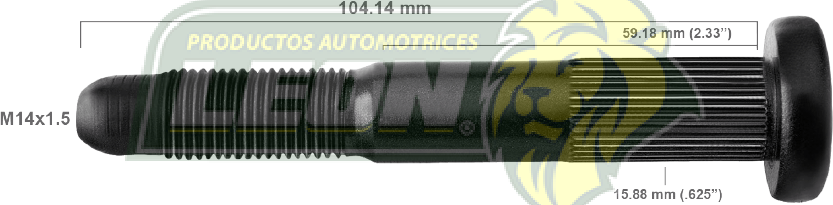 BIRLO RUEDA G.M. C-3500, DOBLE RODADO 02-04