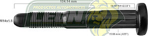 BIRLO RUEDA G.M. C-3500, DOBLE RODADO 02-04