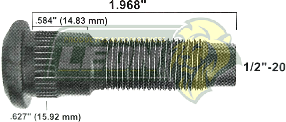 BIRLO RUEDA CHRYSLER RAM PK-UP 4x4 94-97 1500, 2500 R.D.