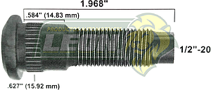 BIRLO RUEDA CHRYSLER RAM PK-UP 4x4 94-97 1500, 2500 R.D.