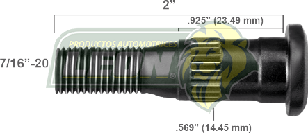 BIRLO RUEDA CHRYSLER VALIANT, DUSTER, VOLARE, BARRACUDA 69-72