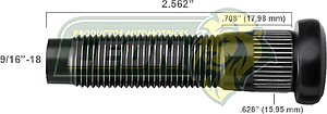 BIRLO RUEDA FORD F-350 SUPER DUTY 97-98 R.D.