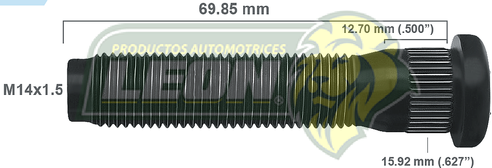 BIRLO RUEDA FORD F-350, F-450, F-650, TRITON 03-05 R.D.