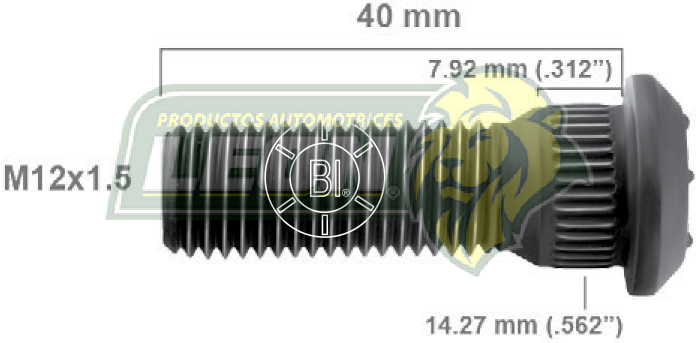 BIRLO RUEDA TOYOTA PK-UP USA 73-97, MATRIX, RUNNER, SIENNA, HIACE, LEXUS 91-97, YARIS, CAMRY, COROLLA R.D. Y R.T.