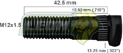 BIRLO RUEDA MAZDA PK-UP B2200-2600 85-93 R.T.