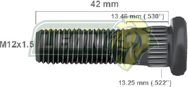 BIRLO RUEDA PICK-UP, MAZDA MX5, VERNA, RX-8 88-97 F.D. R.D. 12x1.50x42mm