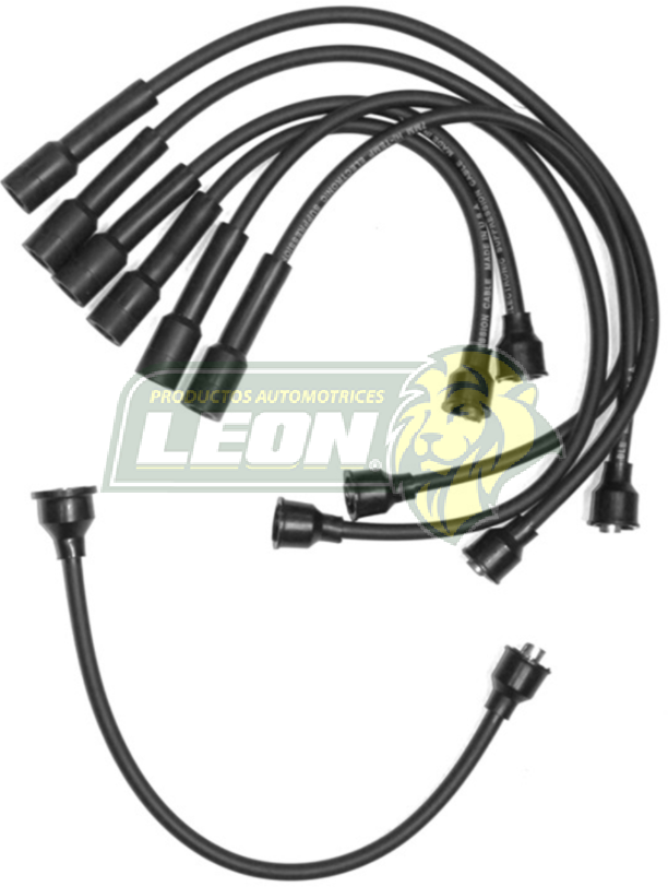 JUEGO DE CABLE BUJIA FORD M.240 3.9L., 300 4.9L., L6 65-74 (7782)