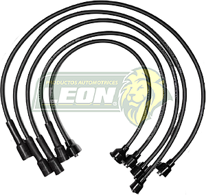 JUEGO DE CABLE BUJIA UNIVERSAL 4Cil. 7 mm (9310)