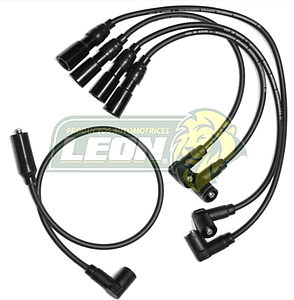 JUEGO DE CABLE BUJIA VW CARIBE GT, ATLANTIC GLS, CORSAR, GOLF, JETTA, COMBI 1.8L = C-VW05