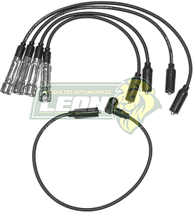 JUEGO DE CABLE BUJIA VW CARIBE GT, ATLANTIC GLS, CORSAR, GOLF, JETTA, COMBI 1.8L BRINCADOR METAL. 98Æ