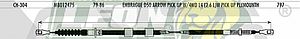 CHICOTE EMBR. D50 ARROW PK-UP W/4WD L4 2.6L, PK-UP PLYMOUTH