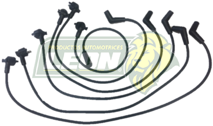 JUEGO DE CABLE BUJIA FORD COUGAR, THUNDERBIRD SUPER CARGADO 89-95 V6 3.8L