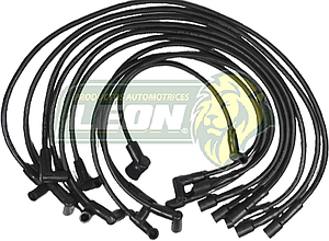 JUEGO DE CABLE BUJIA UNIVERSAL ELECTRONICO FORD, G.M. 8C. CABLES 87-93 (4017C)