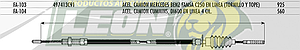 CHICOTE ACEL. CAMION MERCEDES BENZ