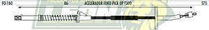 CHICOTE ACEL. FORD PK-UP F-300