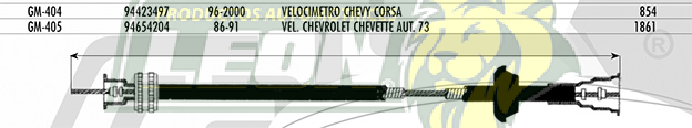 CHICOTE VELOC. CHEVY 96