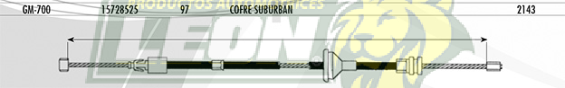 CHICOTE COFRE SUBURBAN 90Æ