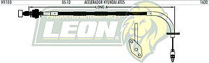CHICOTE ACEL HYUNDAI ATOS 05-12 (1620 mm)
