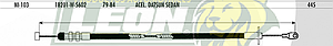 CHICOTE ACEL. DATSUN SEDAN 79-84