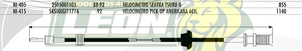 CHICOTE VEL. TSURU II 88-92