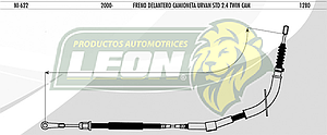 CHICOTE F.M. URVAN STD 2.4L TWIN CAM