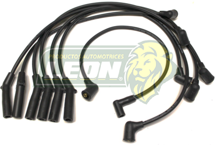 JUEGO DE CABLE BUJIA CHRYSLER NEW YORKER, LeBARON, SPIRIT, SHADOW, VOYAGER 3.0L 6 Cil. 88-98