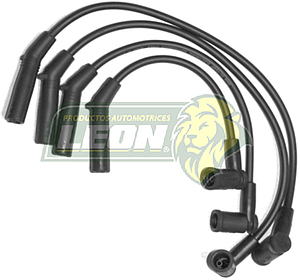 JUEGO DE CABLE BUJIA FORD KA 4 CiL.