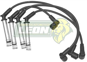 JUEGO DE CABLE BUJIA G.M. CHEVY, MONZA 4 Cil. 95Æ 7mm