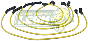 JUEGO DE CABLE BUJIA DODGE CMTA., CARAVAN, MINIVAN, RAIDER 84-90, RAM 50 2.0L 80-89