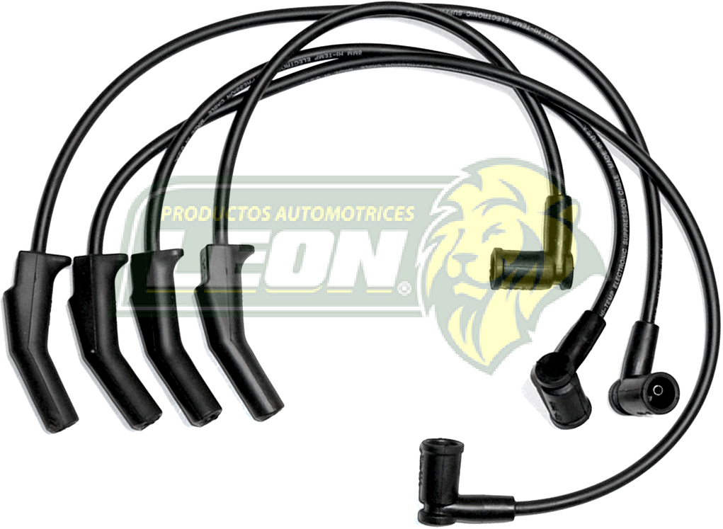 JUEGO DE CABLE BUJIA FORD COURIER 110, 121, FIETA, IKON, RANGER 2.0L