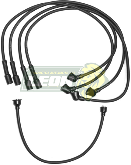 JUEGO DE CABLE BUJIA FORD TOPAZ 84-92 4C. M.140 2.3L. ENC. ELEC.