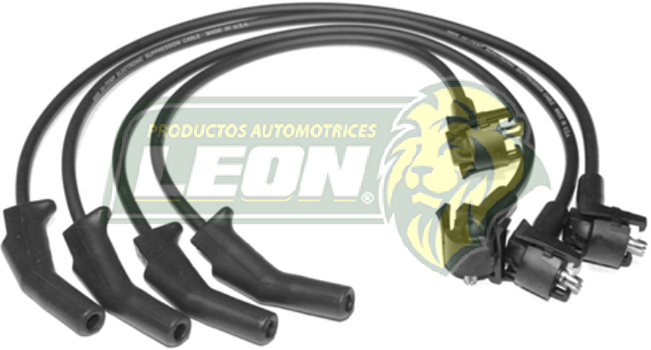 JUEGO DE CABLE BUJIA FORD ESCORT 1.9L 4 Cil.