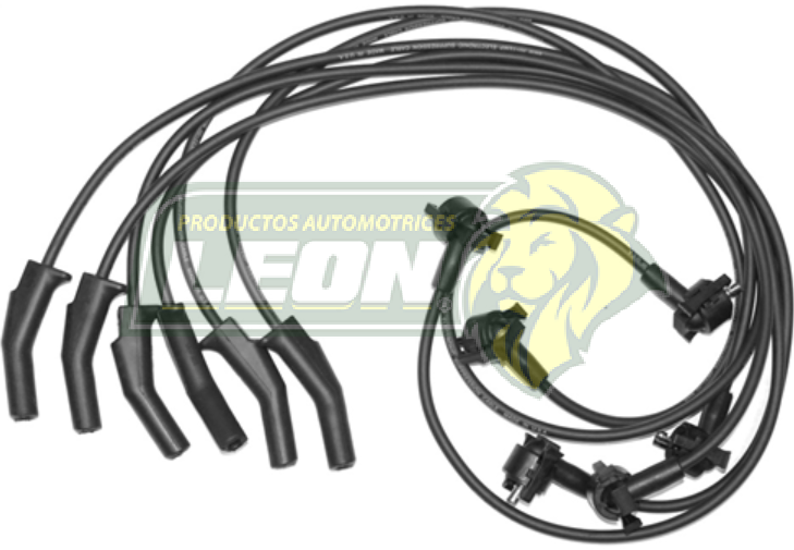 JUEGO DE CABLE BUJIA FORD WINDSTAR 3.8L., 6C. 96-99 8mm