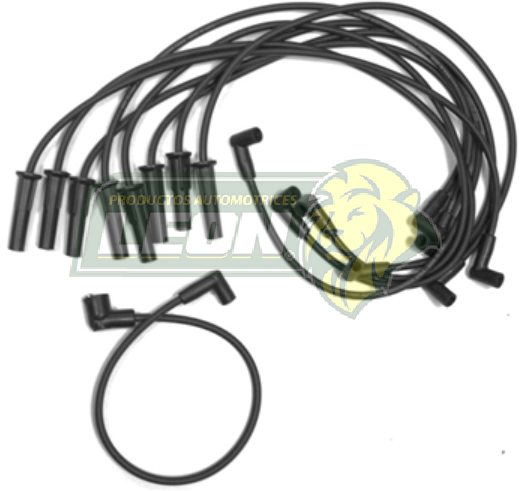 JUEGO DE CABLE BUJIA FORD MARQUIS, CROWN VICTORIA, LTD, FAIRMONT, MAVERICK 76-84, MICRO, CMTA. 8 Cil. 8mm ELEC.